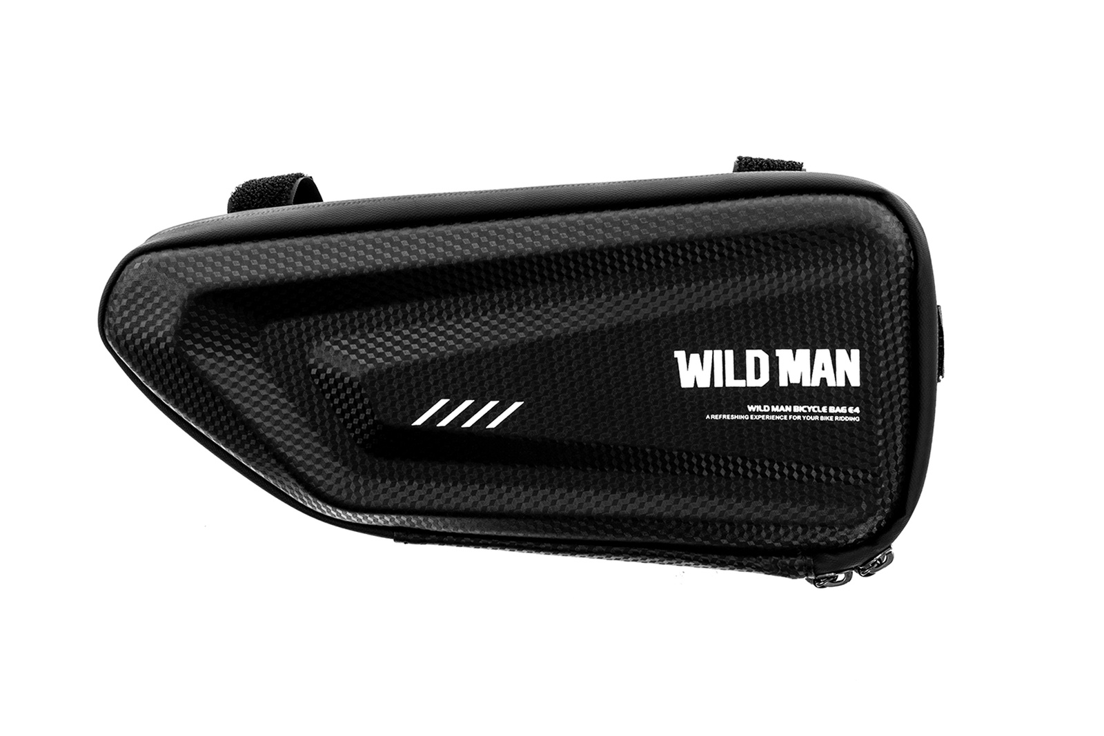 Waterproof bicycle bag WildMan E4 1L Black