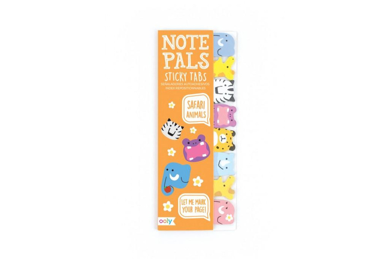 Sticky Tabs Note Pals Ooly - Safari Animals - 121-002